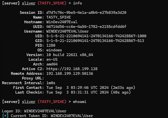 LimaCharlie Installation Screenshot