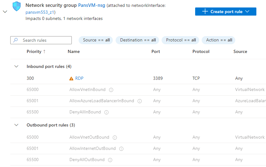 Virtual Machine Setup Screenshot